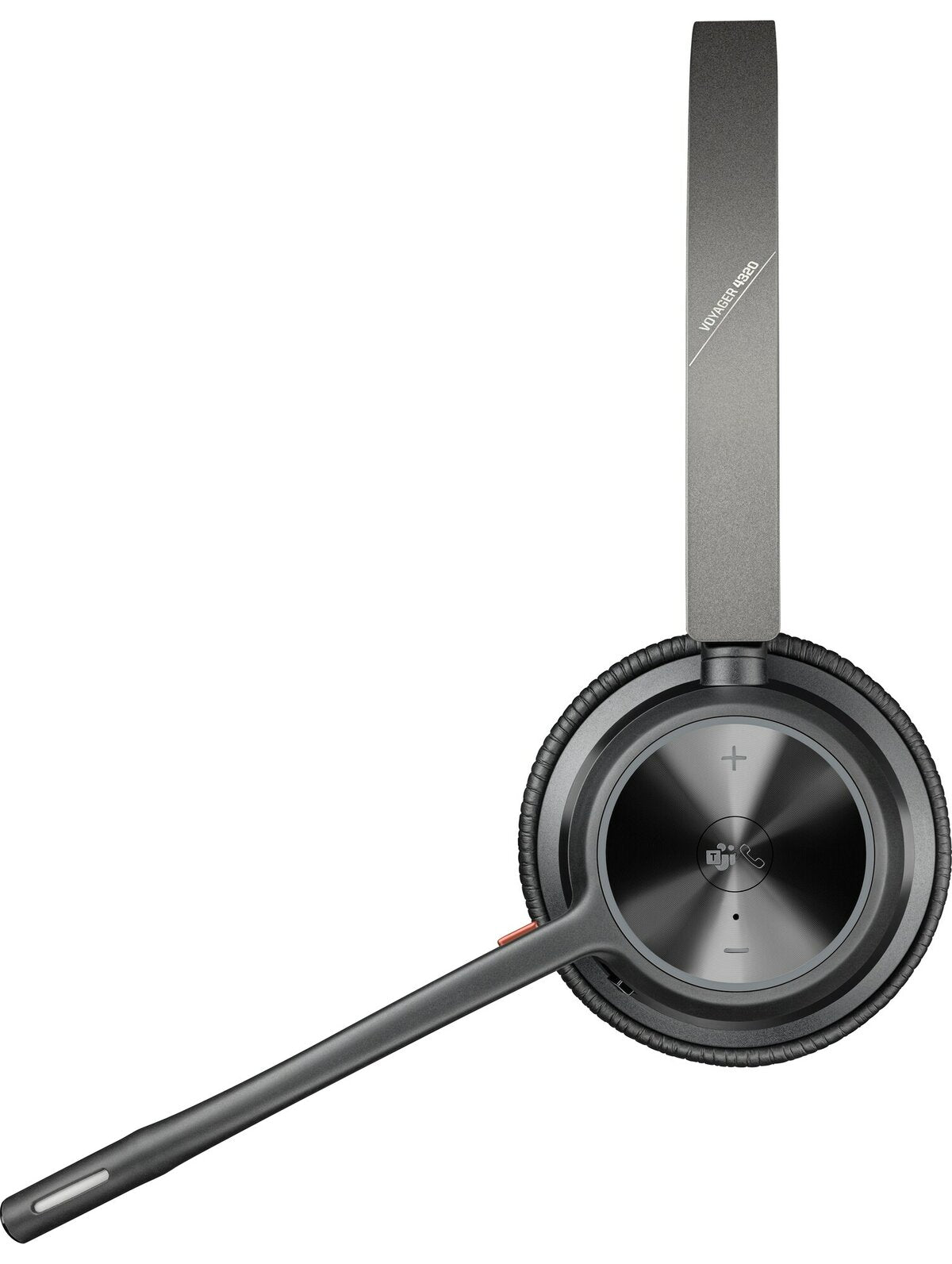 Poly Voyager 4320-M Headset - on-ear - Bluetooth - wireless, wired - USB-C, USB-A via Bluetooth adap