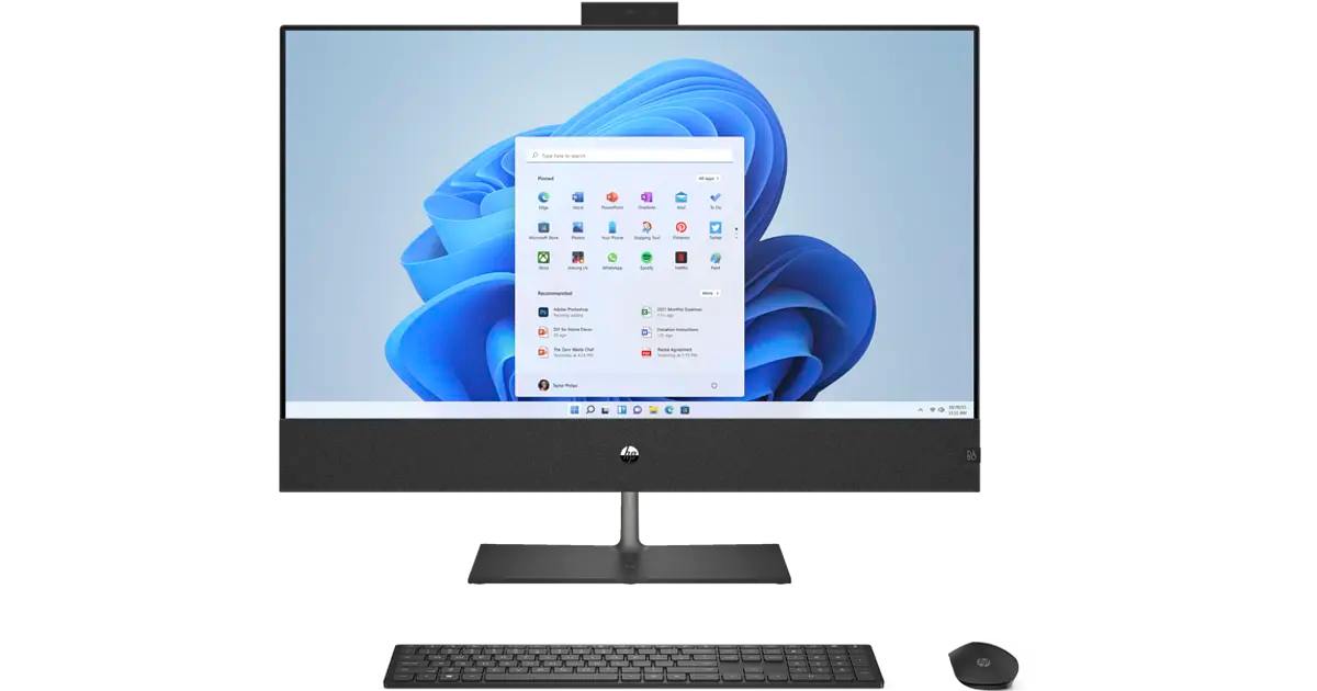 HP Pavilion All-in-One 32-b1002la Win11 Home 31.5in Intel Core i7 16GB RAM 1TB SSD NVIDIA GeForce RT