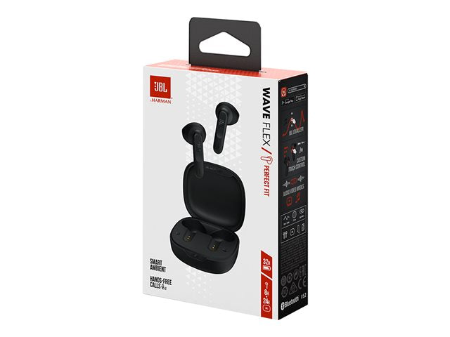 JBL Headhpones Wave Flex Truly Wireless Black SA