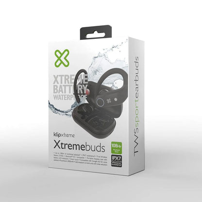 KX KTE-500BK Erbds Wls-BT 108hr in-ear TWS Black