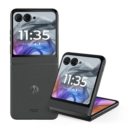 Motorola Razr 50 + Moto Buds Charcoal gray