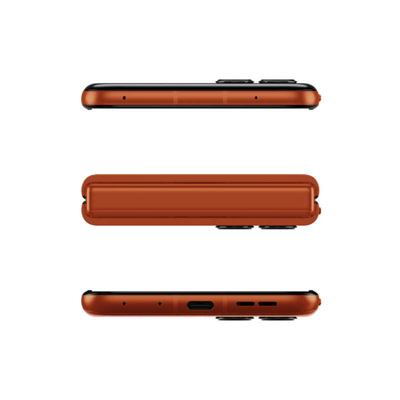 Motorola Razr 50 + Moto Buds + Orange