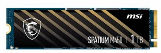 MSI NVMe Spatium M450 PCIe 4.0 M2 1tb