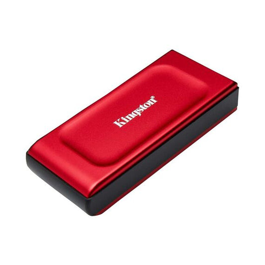 KNG 1TB SSD Ext XS1000 Rojo 1050mb/s USB-C a USB-A Inc.adapt