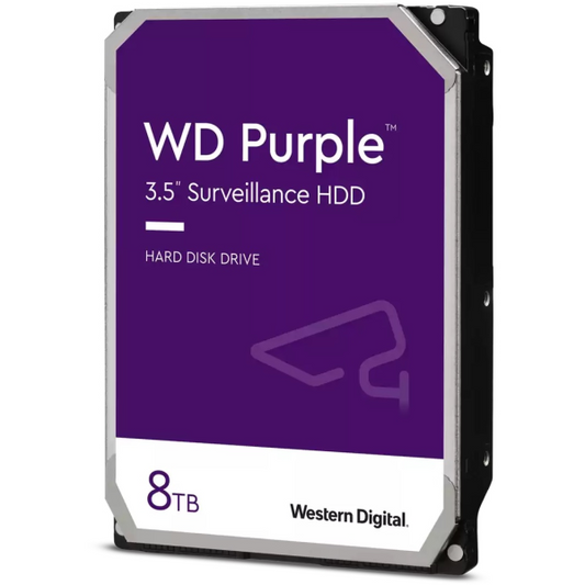 WD Purple d/s WD85PURZ 8TB 256mb IntelliPower surveillanc