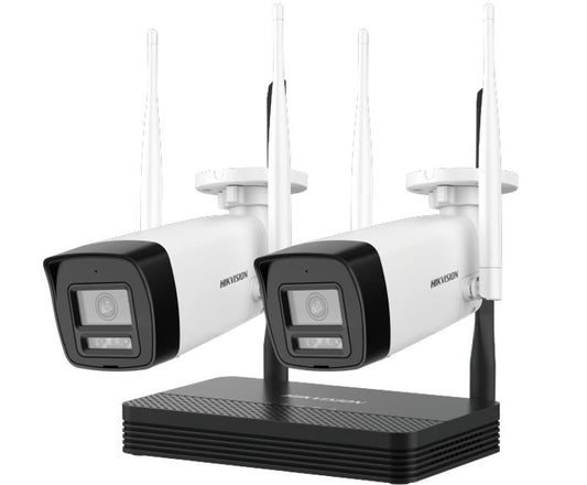 HIK KIT NVS 4CH SD + 2 x Bullet WIFI 6 - No incl SD