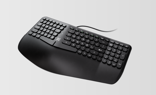 KX KBK-260S Wired Keyboard Spanish Ergonomic USB