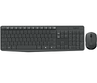 Logitech combo inalambrico MK235 antiderrame/patas inclinabl