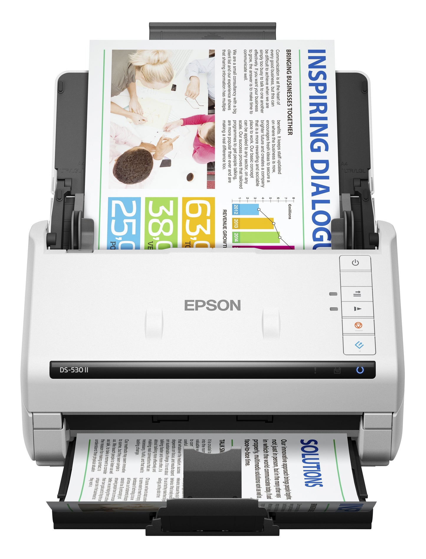 EPS SCA DS-530II ADF/DUPLEX/USB/35PPM-70IPM/REEMPLAZA DS-530
