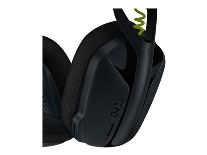 Logitech G435 AUD/MIC Black BT Lightspeed 10 mt. 18 horas