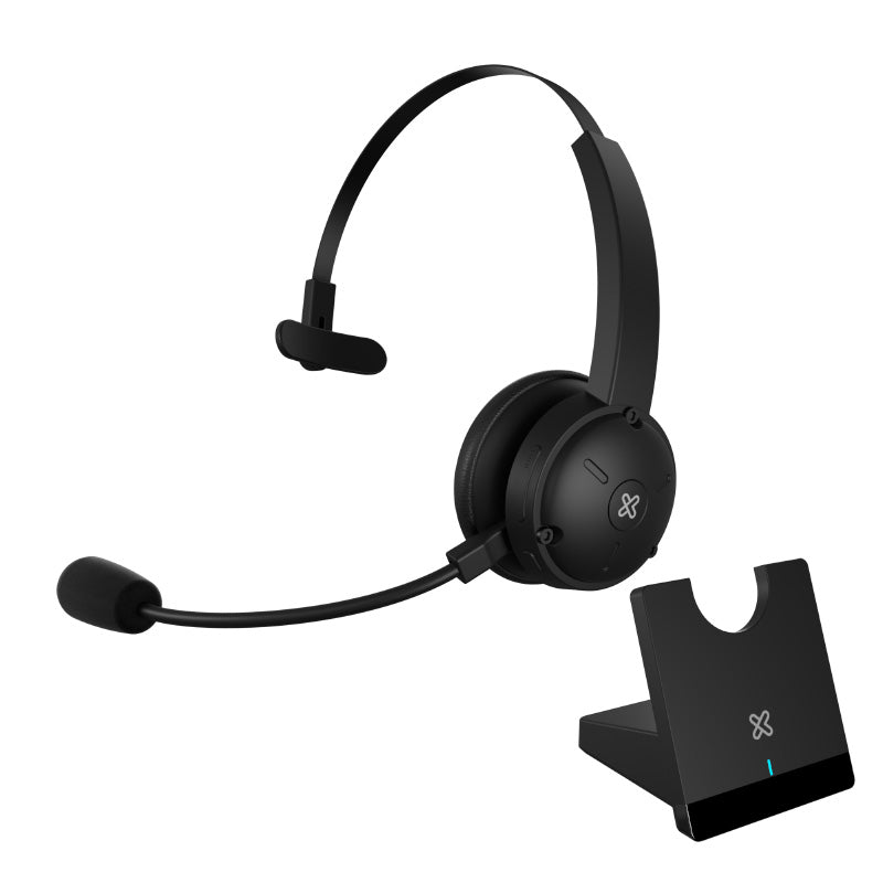 Klipx Audifono estereo ON-EAR bluetooth base magnetica carga