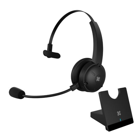 Klipx Audifono estereo ON-EAR bluetooth base magnetica carga