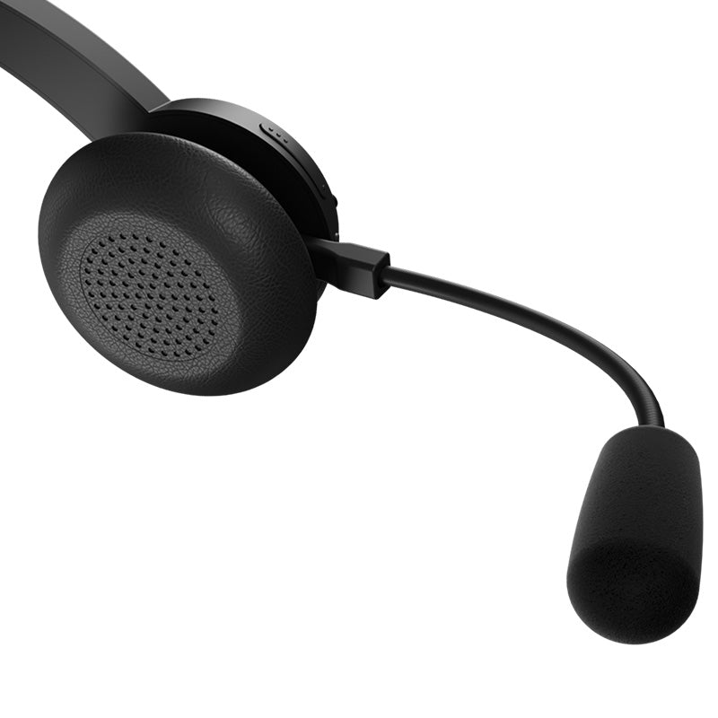 Klipx Audifono estereo ON-EAR bluetooth base magnetica carga