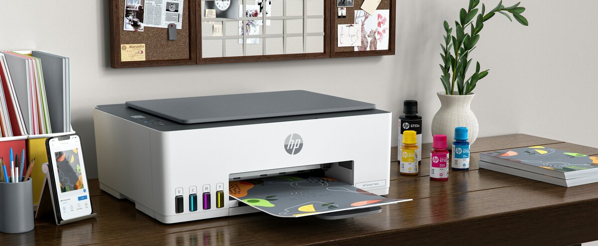 HP MTF Tinta SmartTank 580 Tinta continua 12ppm USB/Wifi/BT